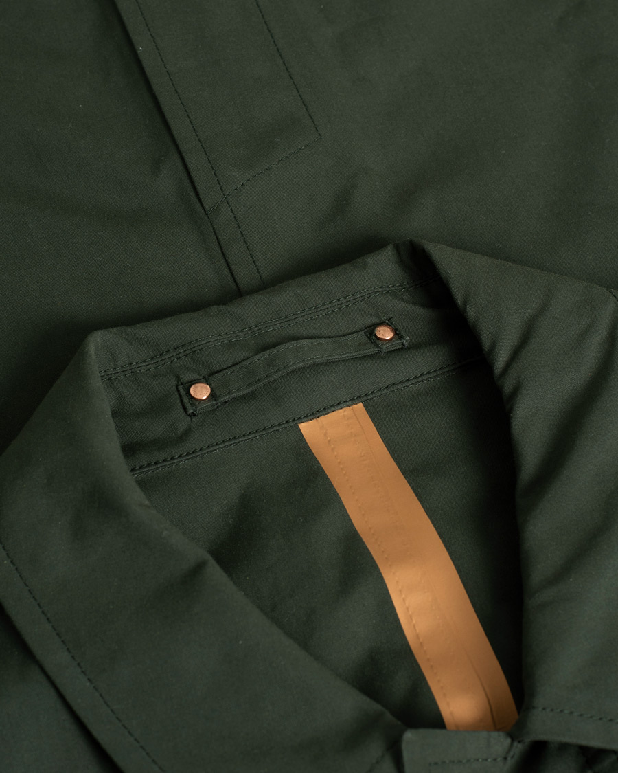 Men | Coats & Jackets | Pre-owned | Private White V.C. Unlined Cotton Ventile Mac Coat 3.0 Moss Green