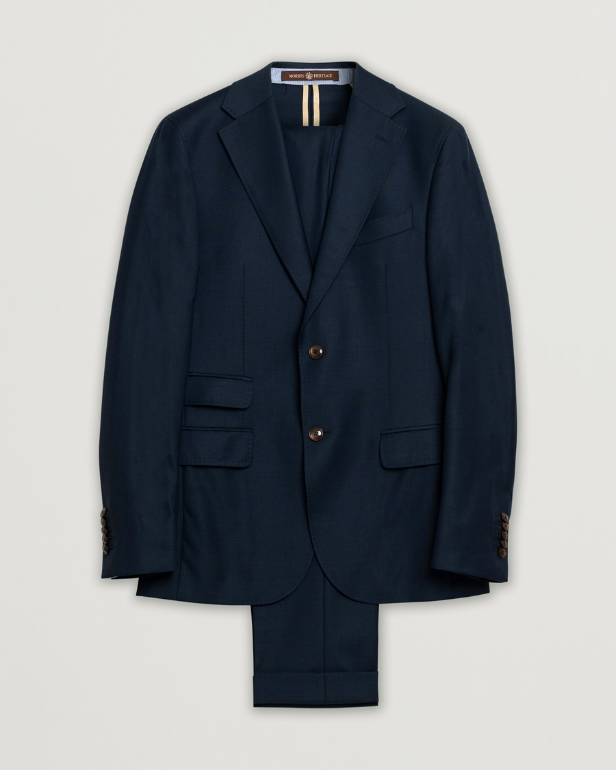 Men | Morris Heritage Suit Navy 46 | Pre-owned | Morris Heritage Suit Navy 46