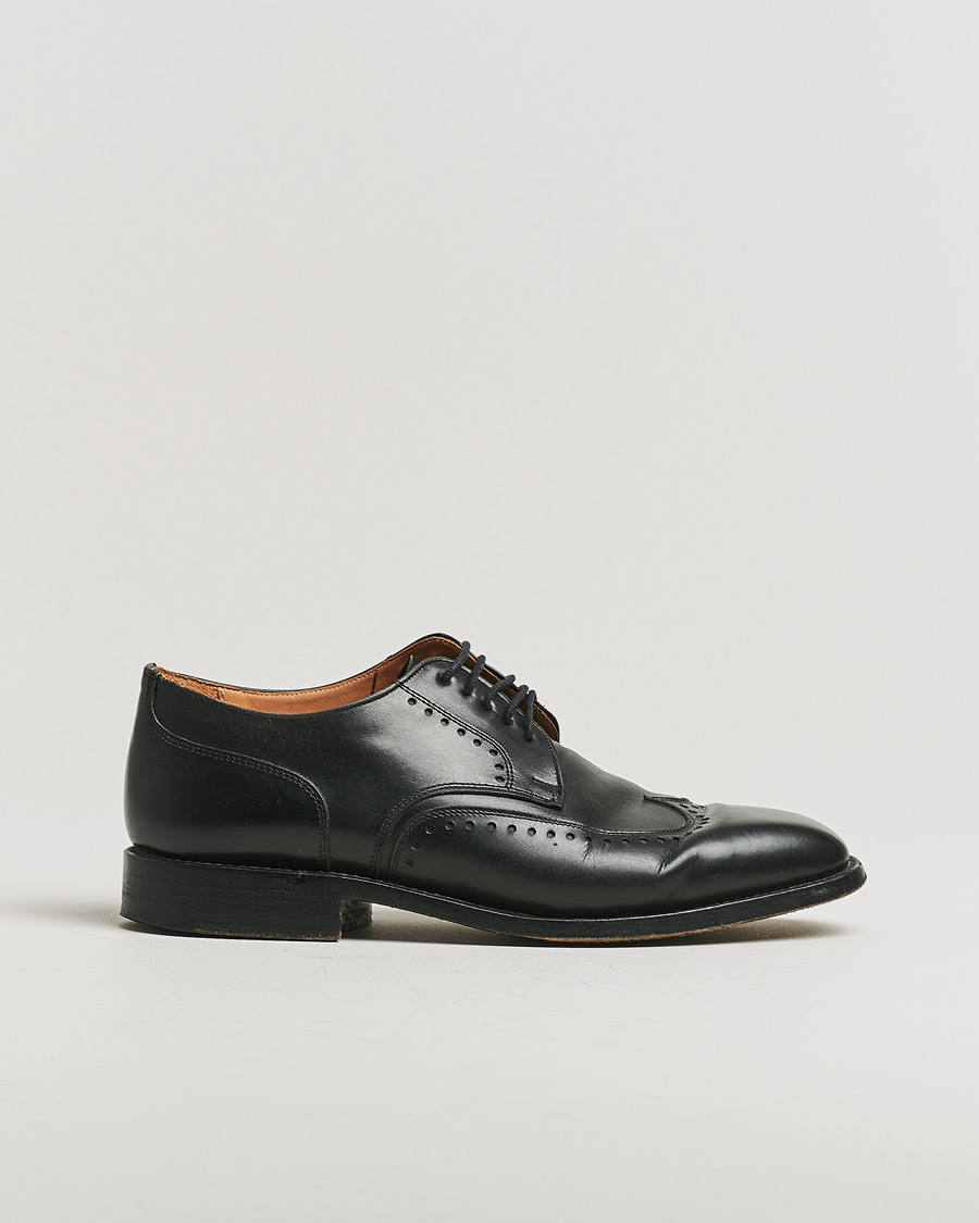 Men | Pre-owned Shoes | Pre-owned | Ludwig Reiter Brogue Black Calf UK8 - EU42