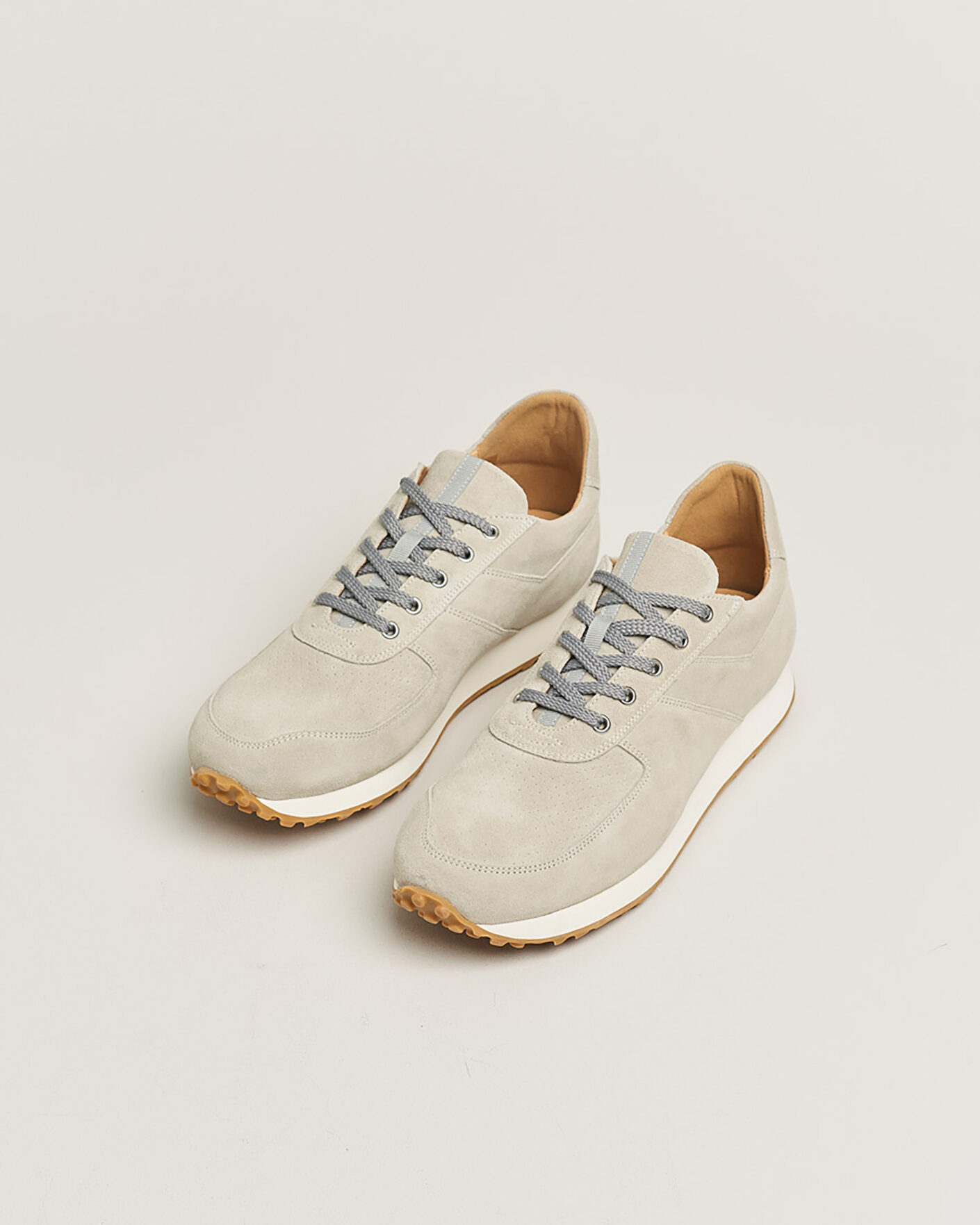 Men | Pre-owned Shoes | Pre-owned | C.QP Stride Suede Running Sneaker Ghost