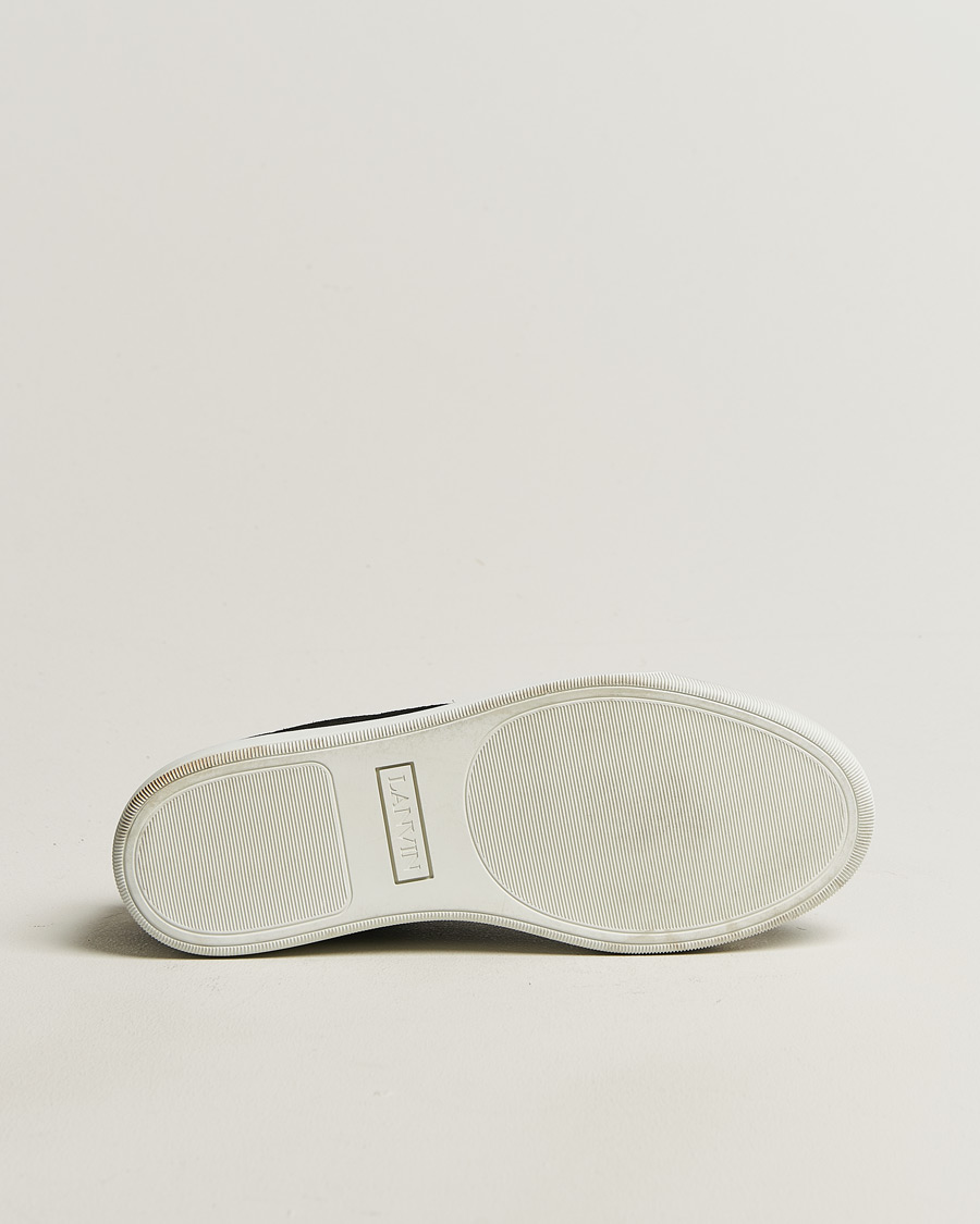 Men | Pre-owned Shoes | Pre-owned | Lanvin DBB1 Patent Cap Toe Sneaker Black UK7 - EU41