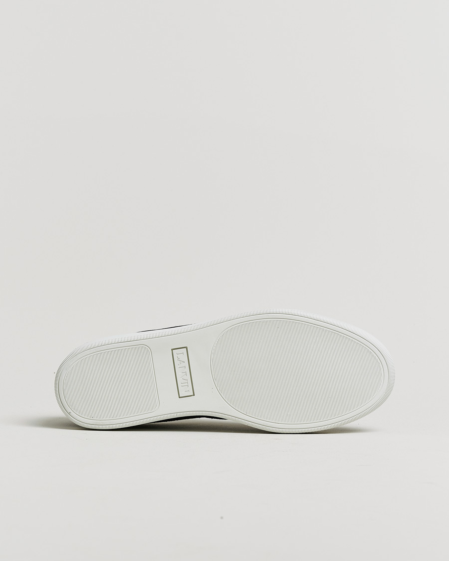 Men | Pre-owned Shoes | Pre-owned | Lanvin DBB1 Patent Cap Toe Sneaker Black UK10 - EU44