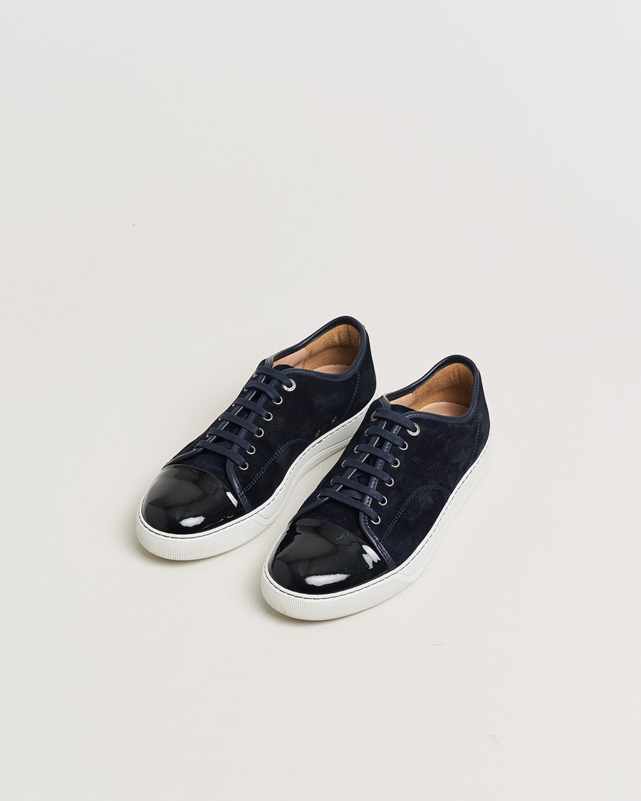 Men | Pre-owned Shoes | Pre-owned | LanvinDBB1 Patent Cap Toe SneakerNavyUK8 - EU42