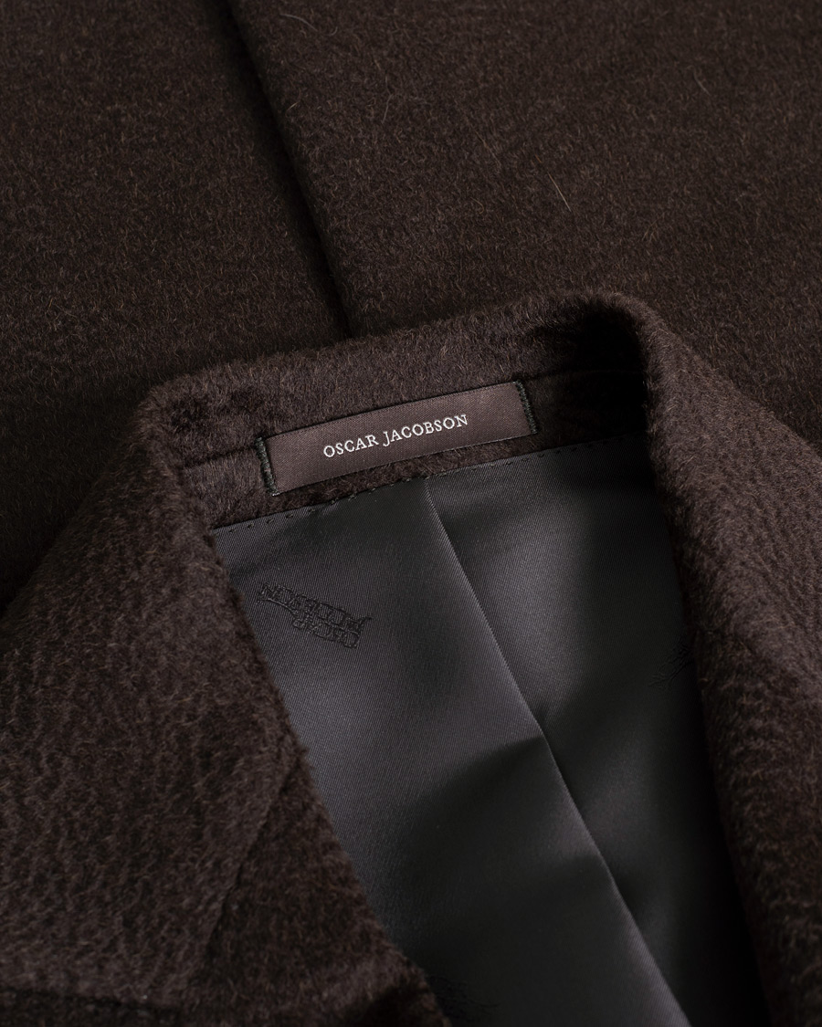 Men | Coats & Jackets | Pre-owned | Oscar Jacobson Pekka Camel hair Coat Brown 50