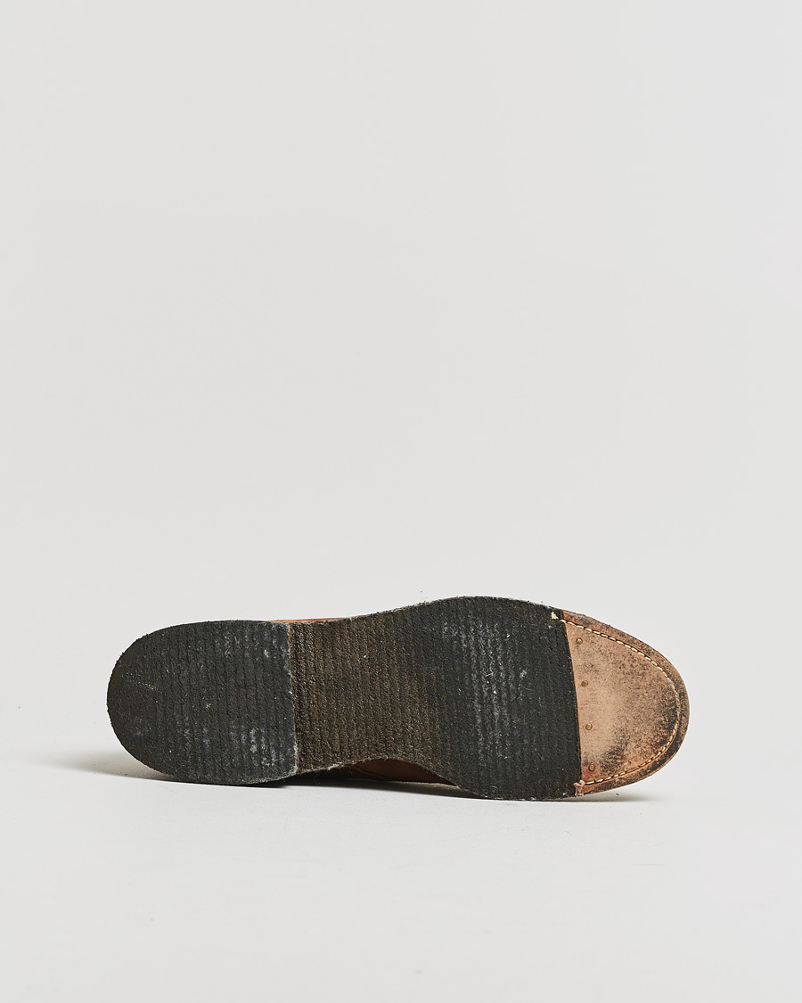 Men | Pre-owned Shoes | Pre-owned | Alden 46054H Plain Toe Boot Snuff Suede US8 - EU41,5