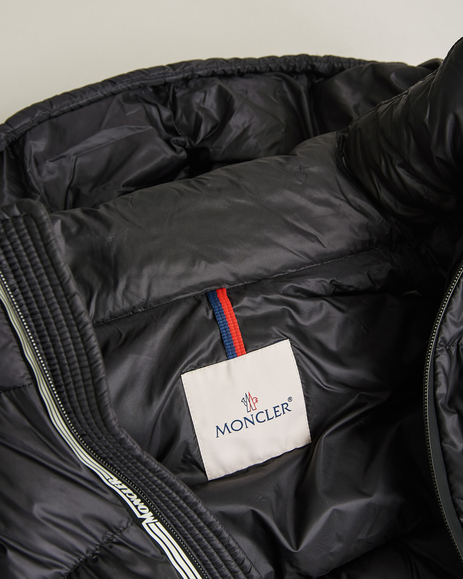 Men | Coats & Jackets | Pre-owned | Moncler Arves Down Hooded Jacket Black