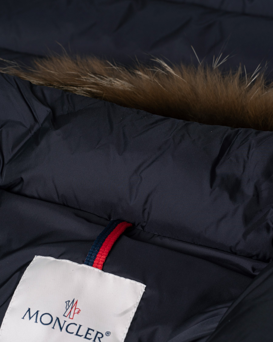 Men | Coats & Jackets | Pre-owned | Moncler Cluny Down Parka Navy