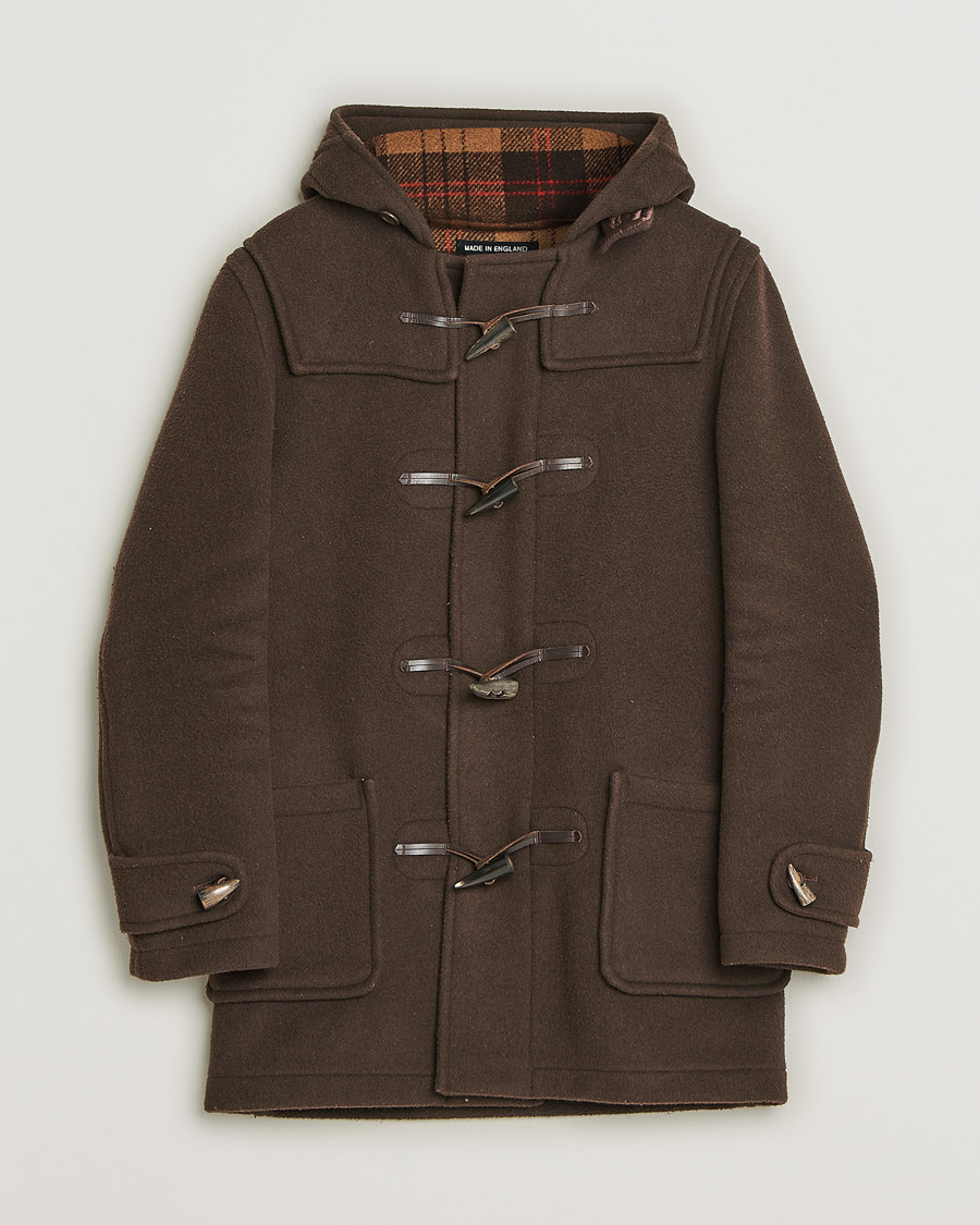 Men | Pre-owned Coats & Jackets | Pre-owned | Gloverall Morris Duffle Coat Brown 46