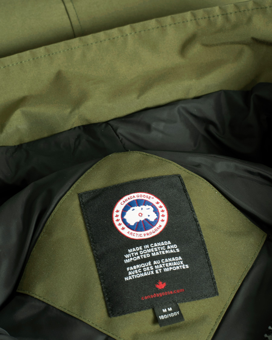 Men | Coats & Jackets | Pre-owned | Canada Goose Chateau No Fur Parka Military Green