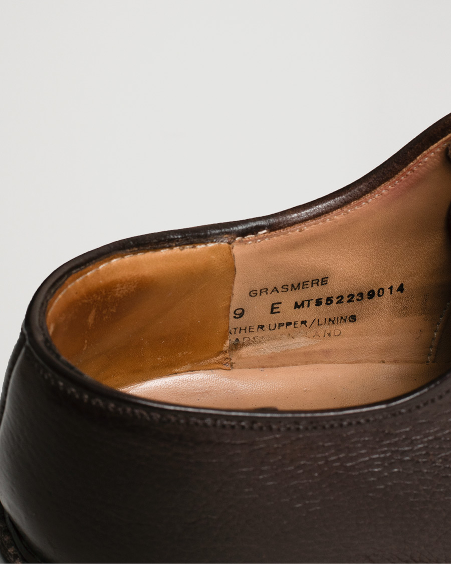 Men | Crockett & Jones x Tärnsjö Garveri Grasmere Country Grain Dainite Dark Brown | Pre-owned | Crockett & Jones x Tärnsjö Garveri Grasmere Country Grain Dainite Dark Brown