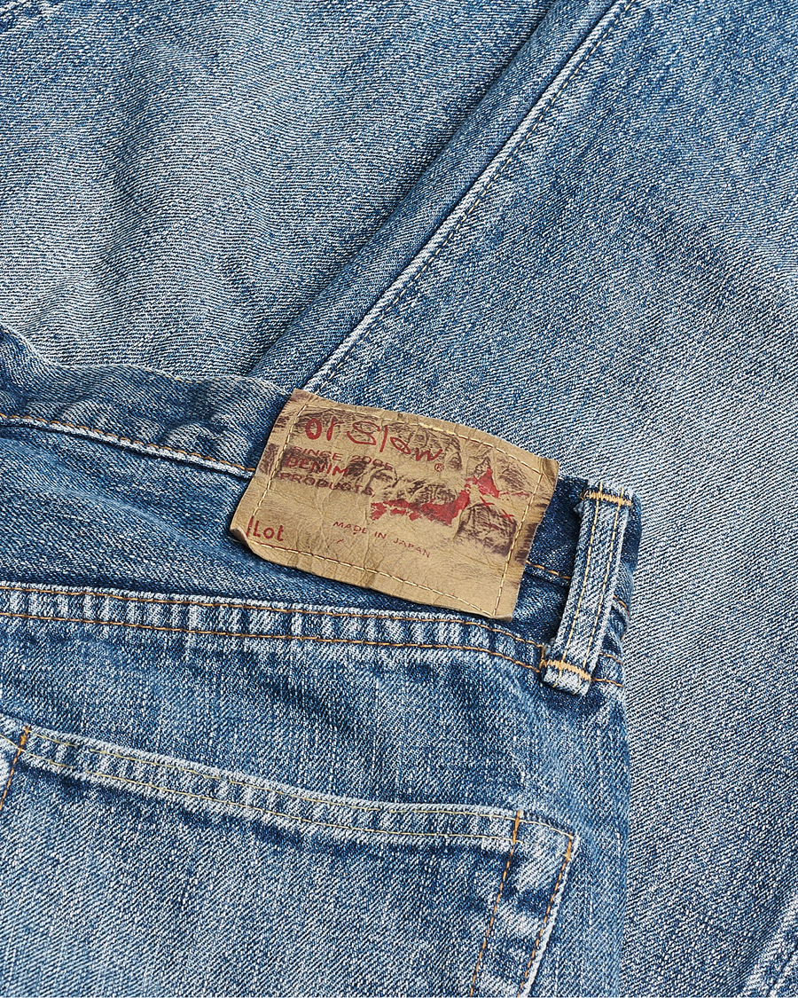 Men | orSlow Tapered Fit 107 Selvedge Jeans 2 Year Wash 2 - S | Pre-owned | orSlow Tapered Fit 107 Selvedge Jeans 2 Year Wash 2 - S