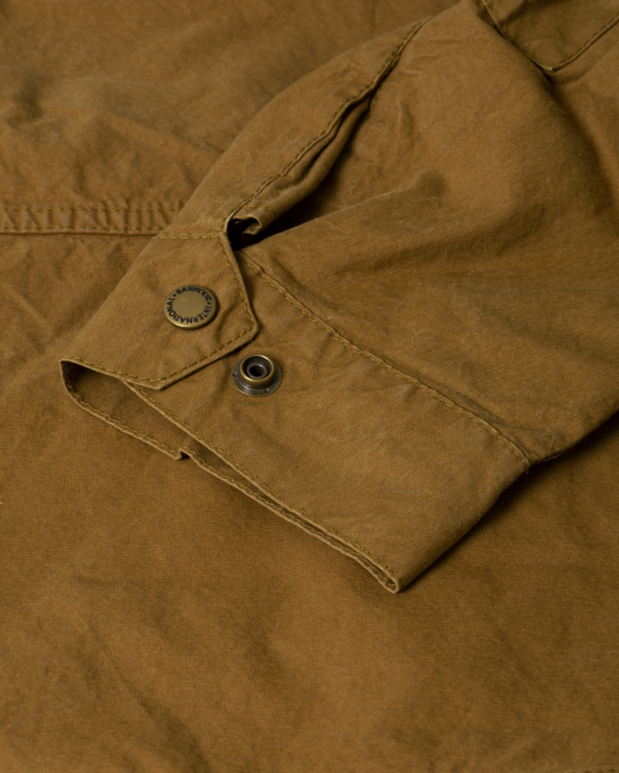 Men | Coats & Jackets | Pre-owned | Barbour International Summer Wash Duke Casual Jacket Khaki Sand L
