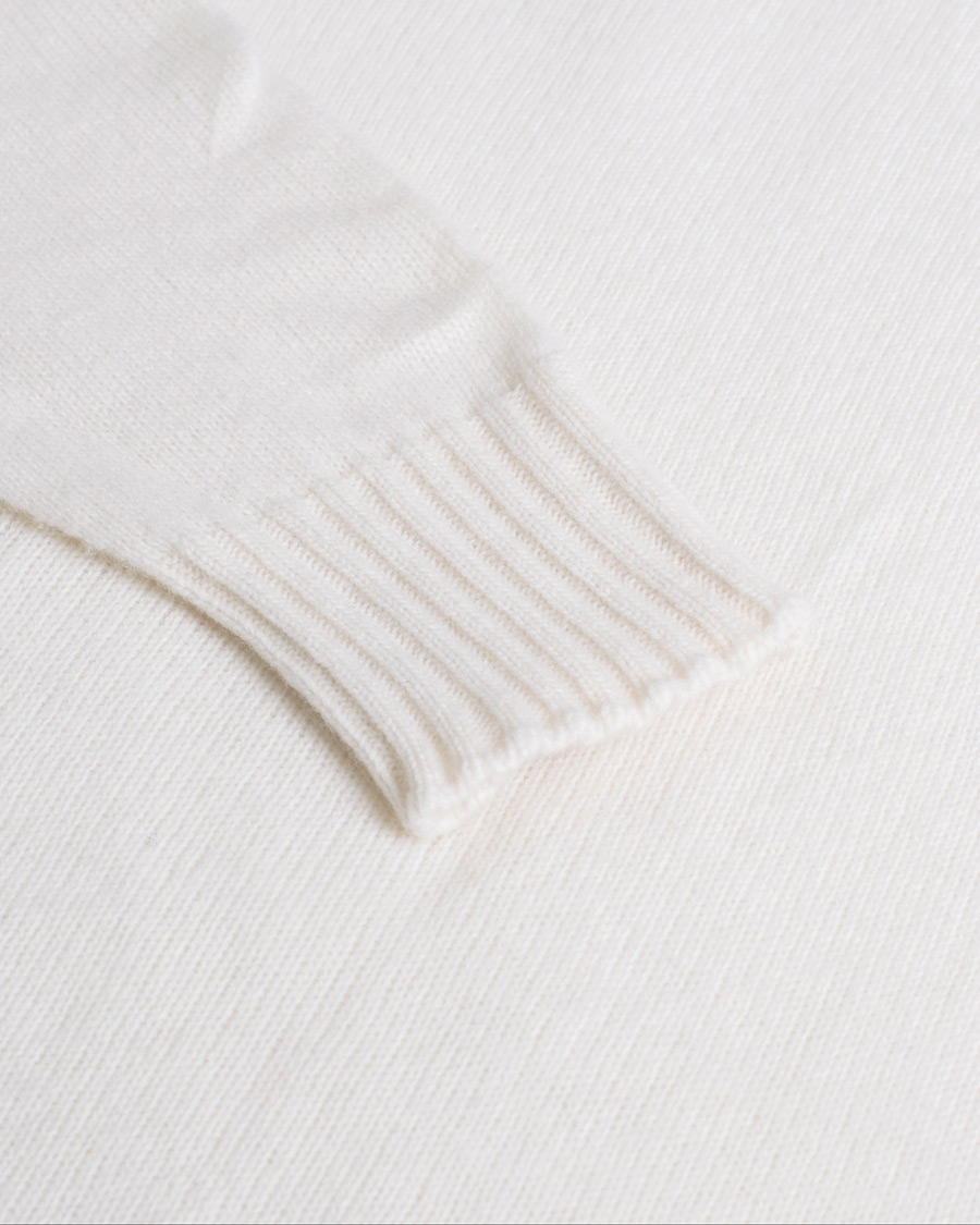 Men | Sweaters & Knitwear | Pre-owned | Altea Wool/Cashmere Crew Neck Sweater Latte
