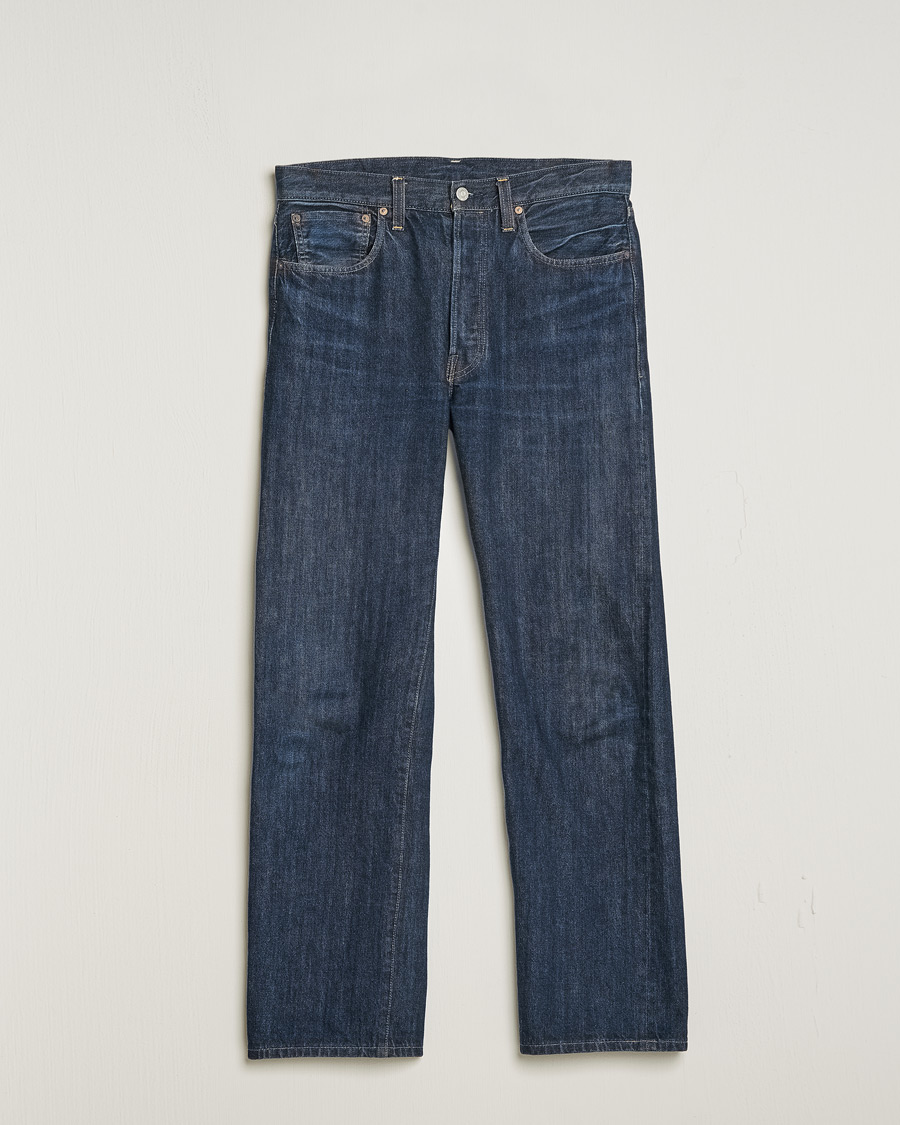 Men | Jeans | Pre-owned | Levi's Vintage Clothing 1947 Straight Slim Fit 501 Selvedge Jeans New Rinse