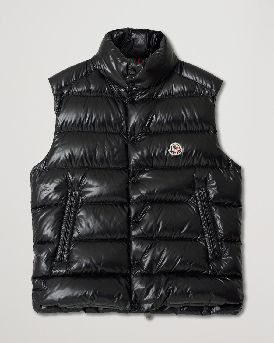 Men | Coats & Jackets | Pre-owned | Moncler Tibb Down Vest Black