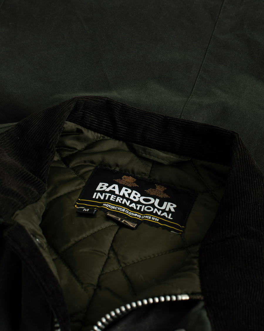 Men | Coats & Jackets | Pre-owned | Barbour International Duke Jacket Sage