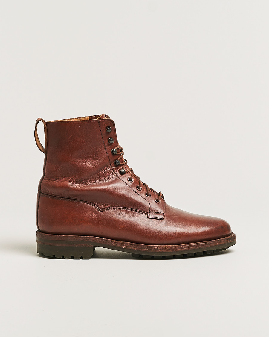 Men | Crockett & Jones Snowdon Boot Brown Calf UK9 - EU43 | Pre-owned | Crockett & Jones Snowdon Boot Brown Calf UK9 - EU43