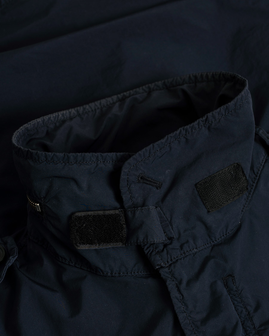 Men | Pre-owned Coats & Jackets | Pre-owned | Aspesi Giubotto Garment Dyed Field Jacket Navy S