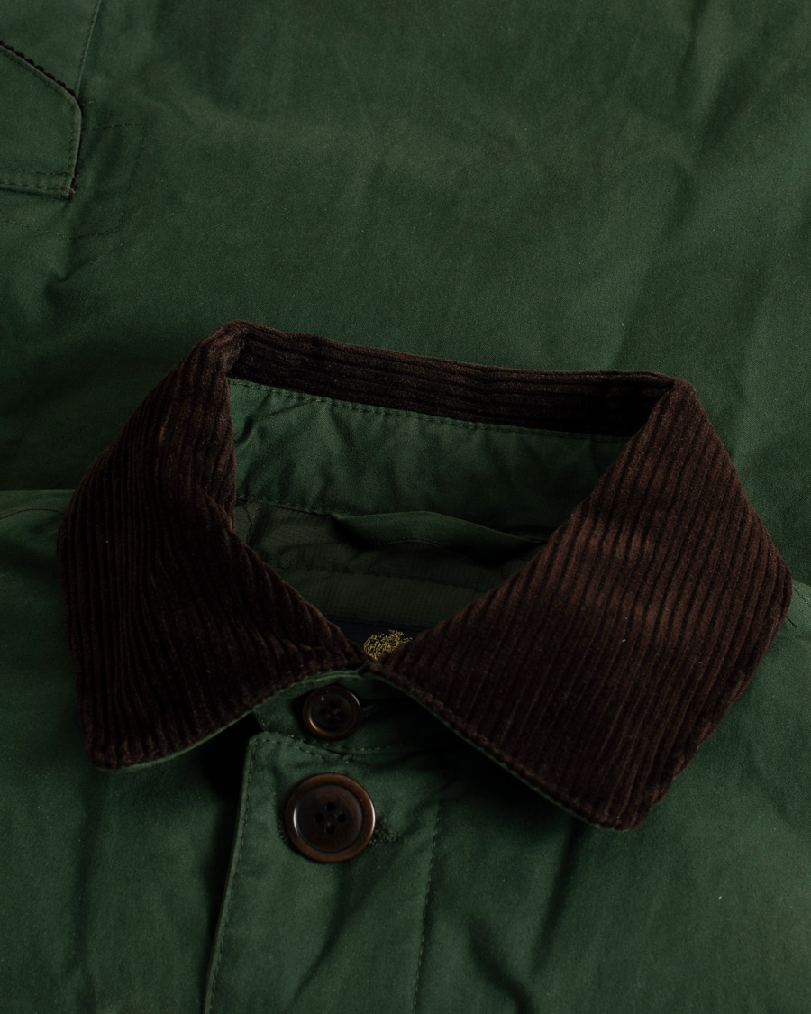 Men | Coats & Jackets | Pre-owned | Barbour Gold Standard Polkerris Padded Shirt Jacket Sage