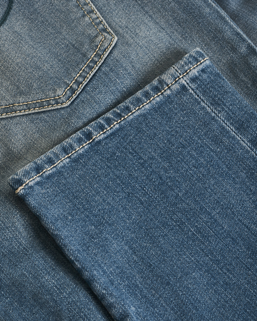 Men | Jeans | Pre-owned | Jacob Cohën Nick 622 Slim Fit Stretch Jeans Light Blue W38