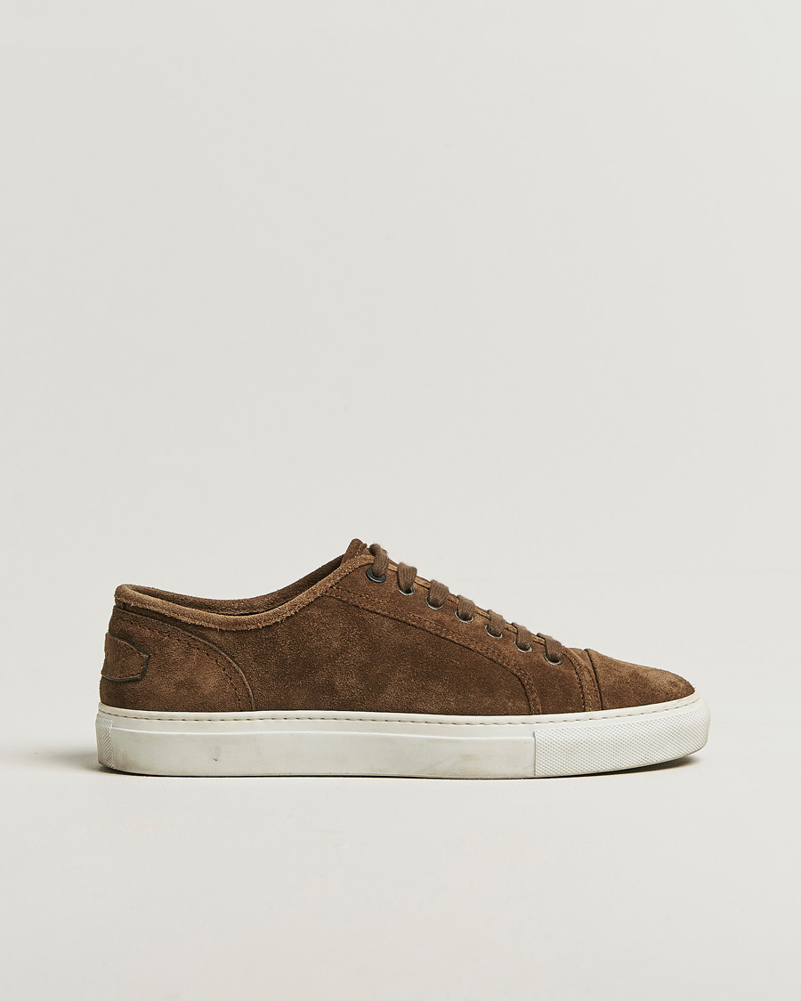 Men | Brioni Casetta Suede Sneakers Brown | Pre-owned | Brioni Casetta Suede Sneakers Brown