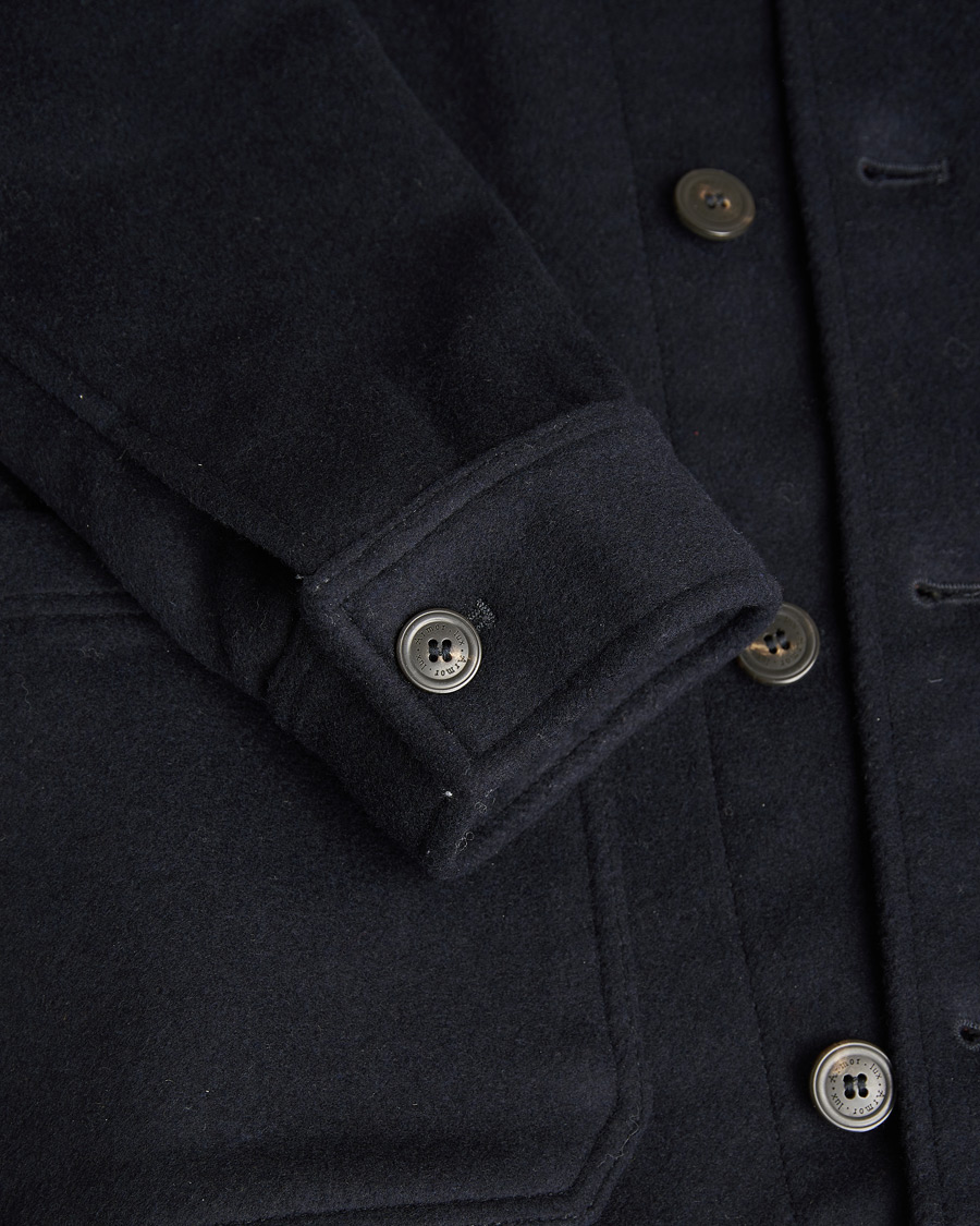 Men | Coats & Jackets | Pre-owned | Armor-lux Veste Heriagte Wool Jacket Navy