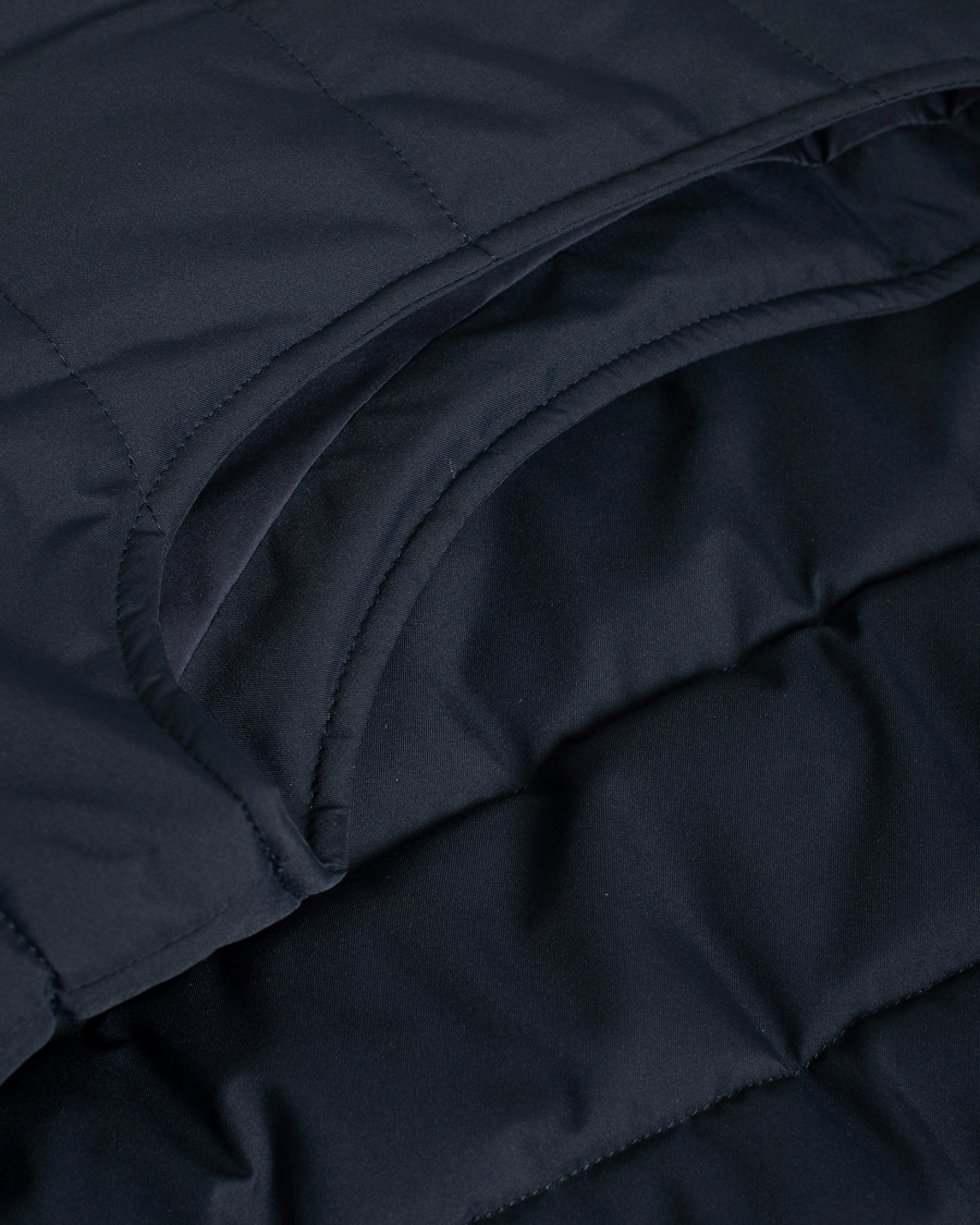 Men | Coats & Jackets | Pre-owned | Kiton Nylon Down Vest Navy