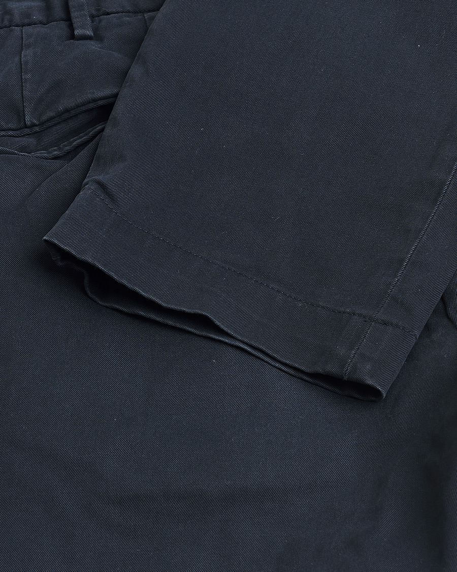 Men | Pre-owned Trousers | Pre-owned | Incotex Slim Fit Cotton Stretch Chinos Navy 48