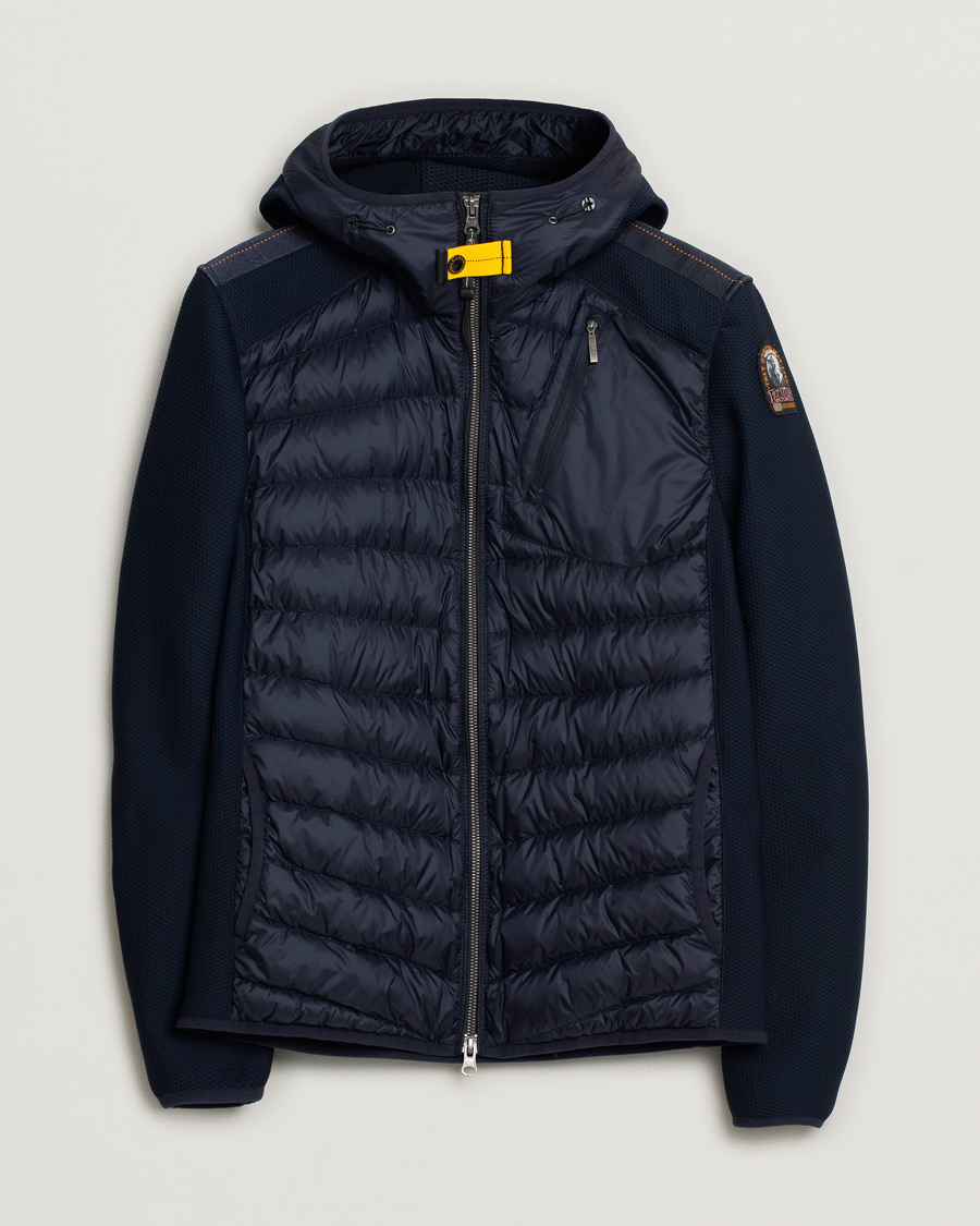 Men | Coats & Jackets | Pre-owned | Parajumpers Nolan Hybrid Hooded Jacket Navy