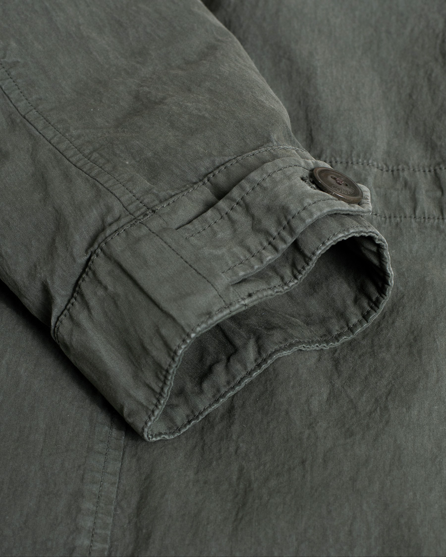 Men | Coats & Jackets | Pre-owned | C.P. Company 50 Fili Garment Dyed Cotton/Nylon 2 in 1 Parka Green