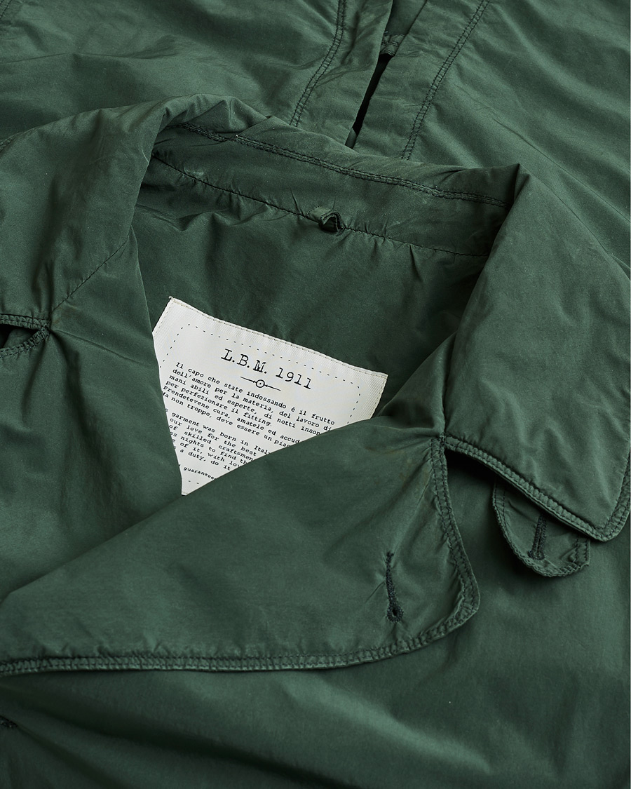 Men | L.B.M. 1911 Water Repellent Trench Green 52 | Pre-owned | L.B.M. 1911 Water Repellent Trench Green 52