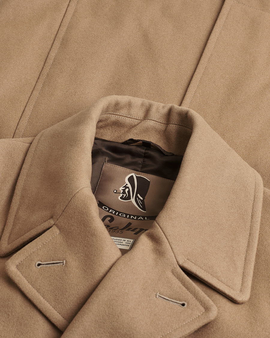 Sealup Genova Wool Peacoat Camel 50 at CareOfCarl.com