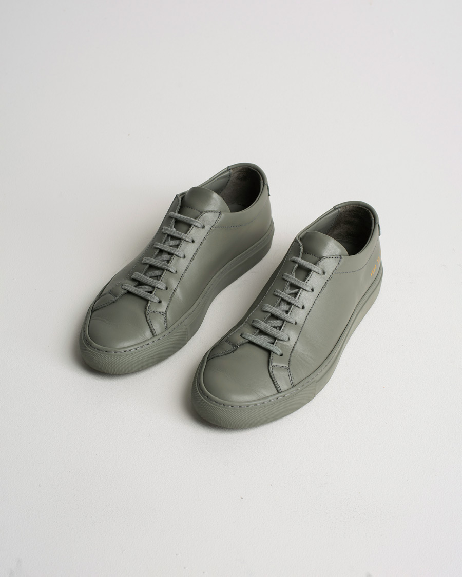 Men | Common Projects Original Achilles Sneaker Grey | Pre-owned | Common Projects Original Achilles Sneaker Grey