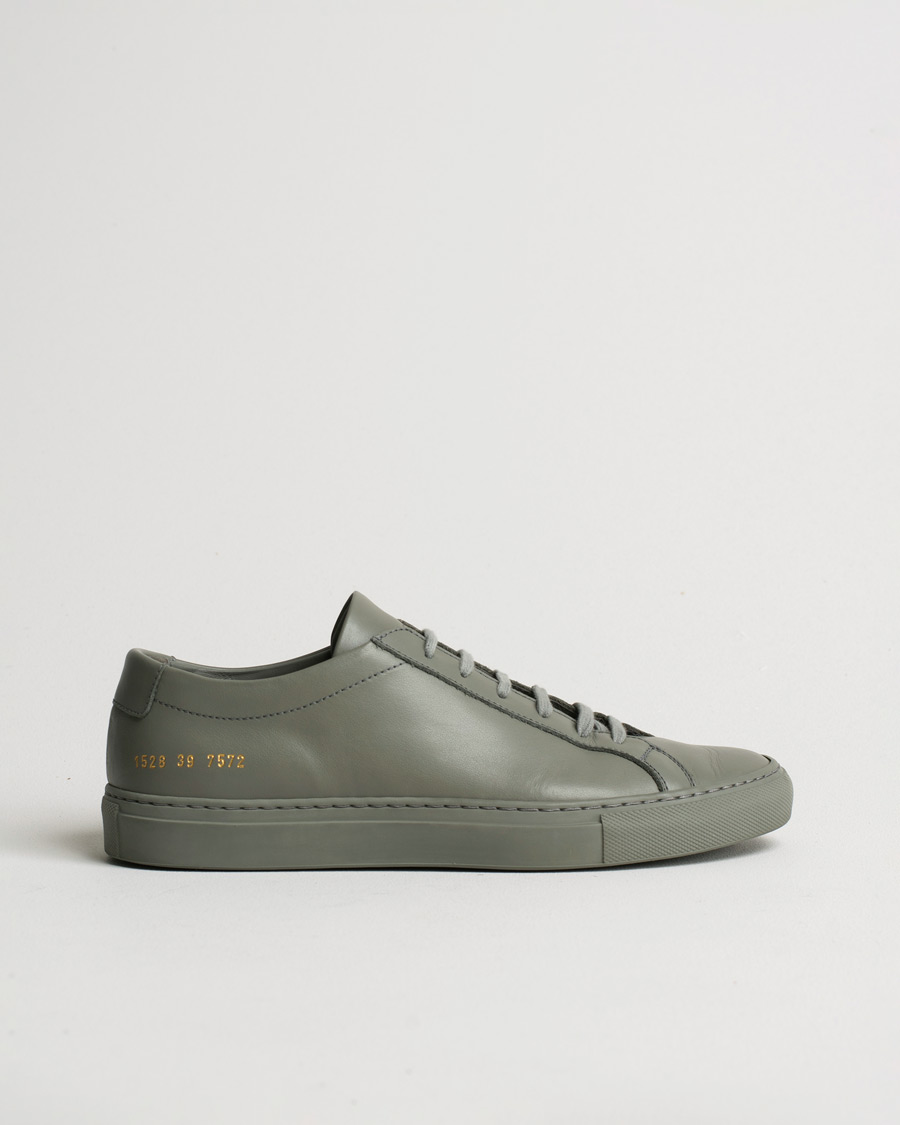 Men | Common Projects Original Achilles Sneaker Grey | Pre-owned | Common Projects Original Achilles Sneaker Grey