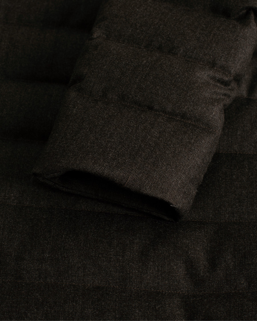 Men | Pre-owned Coats & Jackets | Pre-owned | MooRER Nomos Wool Padded Jacket Brown 52