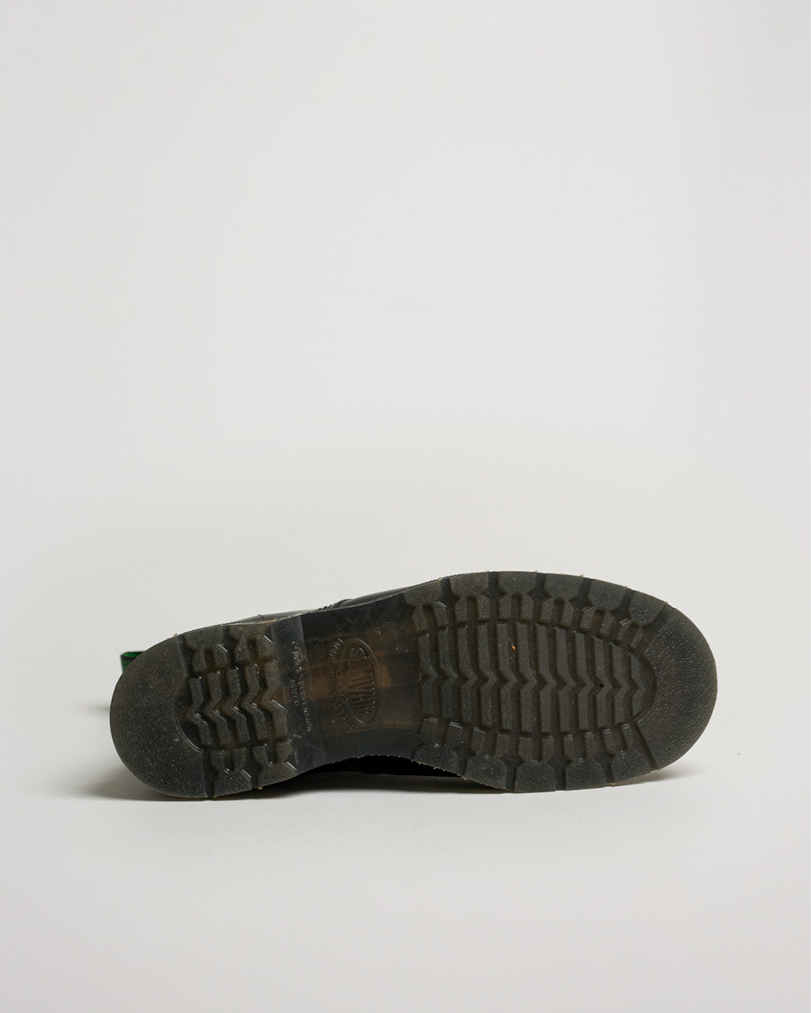 Men | Solovair 8 Eye Derby Boot Black Shine | Pre-owned | Solovair 8 Eye Derby Boot Black Shine