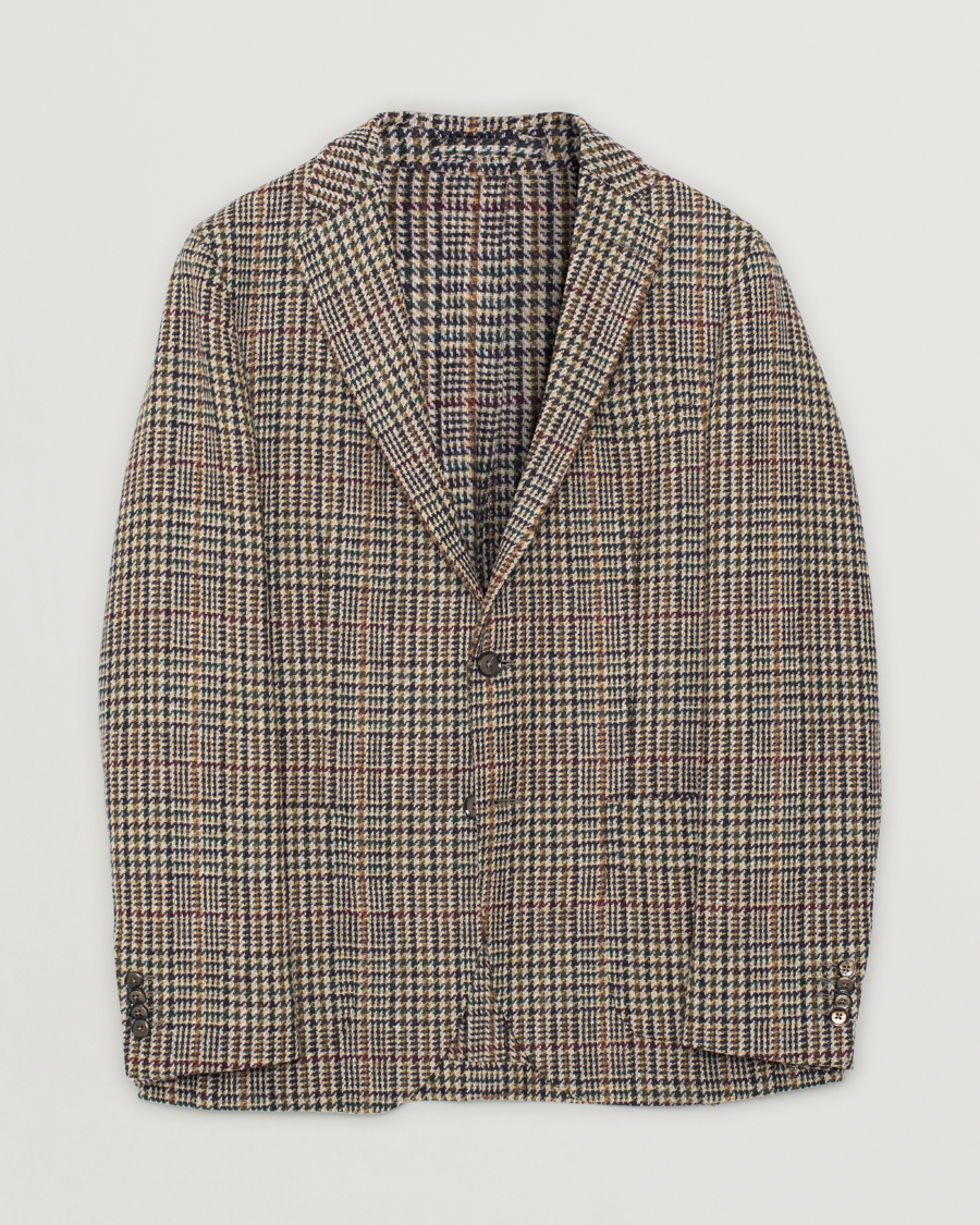 Men | Blazers | Pre-owned | L.B.M. 1911 Jack Houndstooth Wool Blazer Multi 