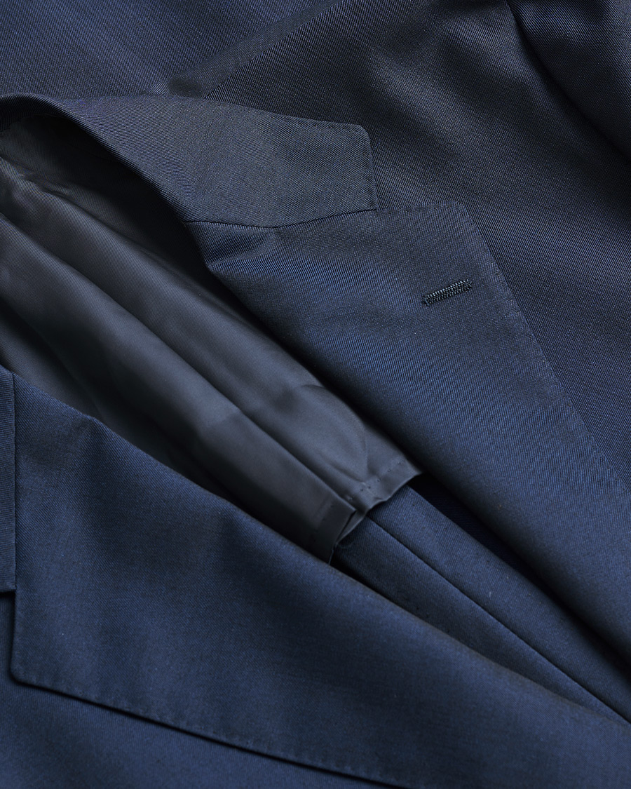 Men | Ring Jacket Mohair Blend Suit Navy 52 | Pre-owned | Ring Jacket Mohair Blend Suit Navy 52