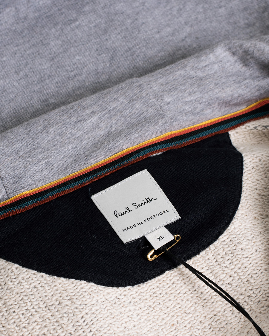 Men | Sweaters & Knitwear | Pre-owned | Paul Smith Hooded Zip Sweatshirt Grey