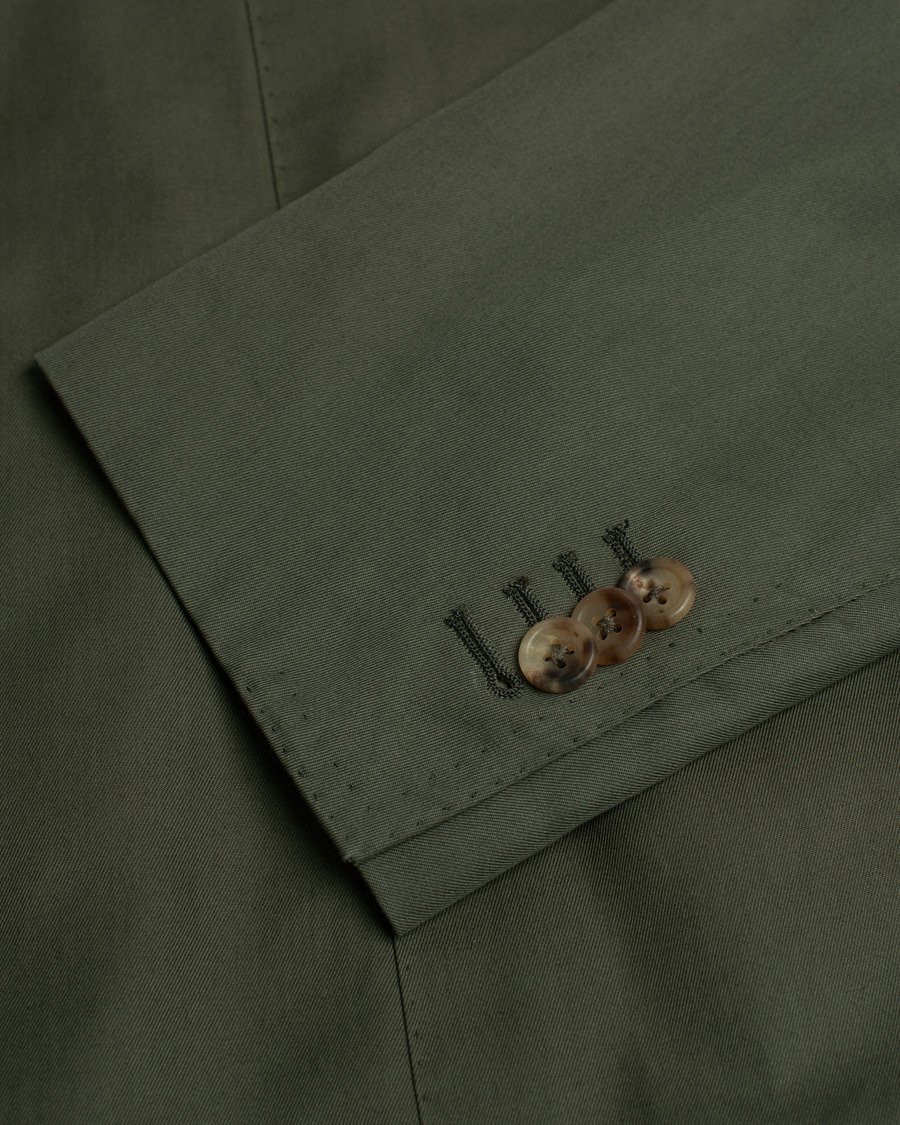 Men | Pre-owned Suits | Pre-owned | Orazio Luciano Cotton Suit Green 50