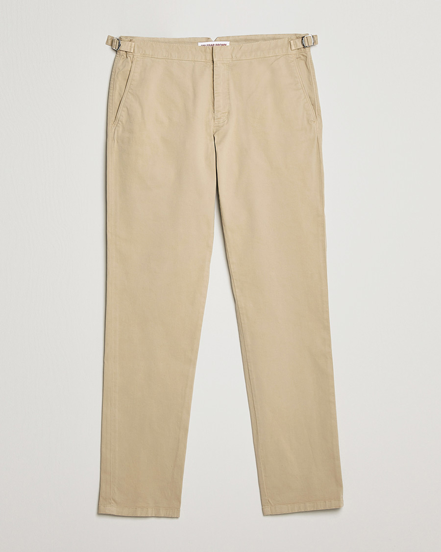 Men | Pre-owned Trousers | Pre-owned | Orlebar Brown Fallon Stretch Cotton Chinos Sand Dune W32