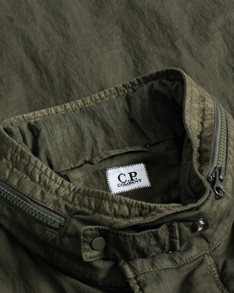 Men | Coats & Jackets | Pre-owned | C.P. Company 50 Fili GUM Cotton Field Jacket Olive