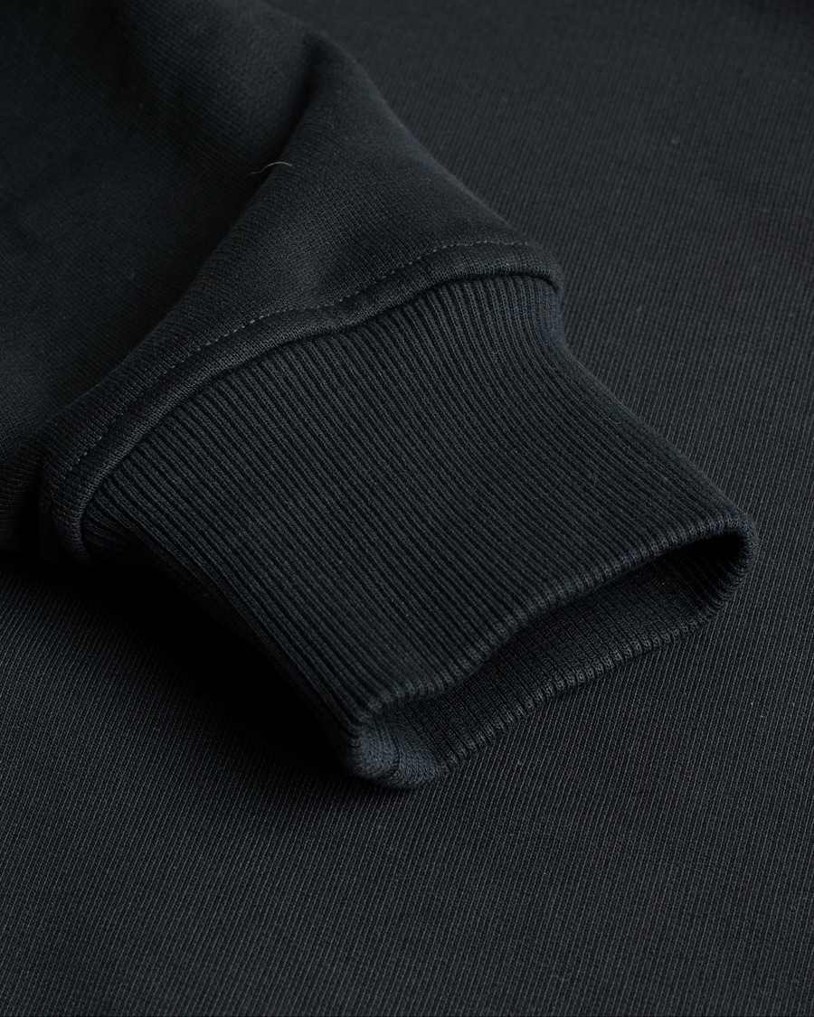 Men | Sweaters & Knitwear | Pre-owned | AMI Heart Logo Hoodie Black