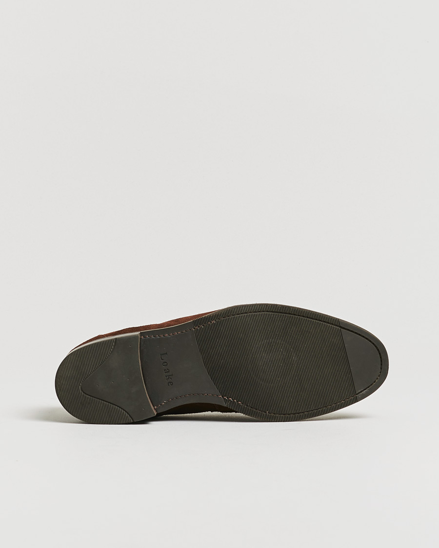Men | Loake 1880 Grant Shadow Sole Brown Suede | Pre-owned | Loake 1880 Grant Shadow Sole Brown Suede