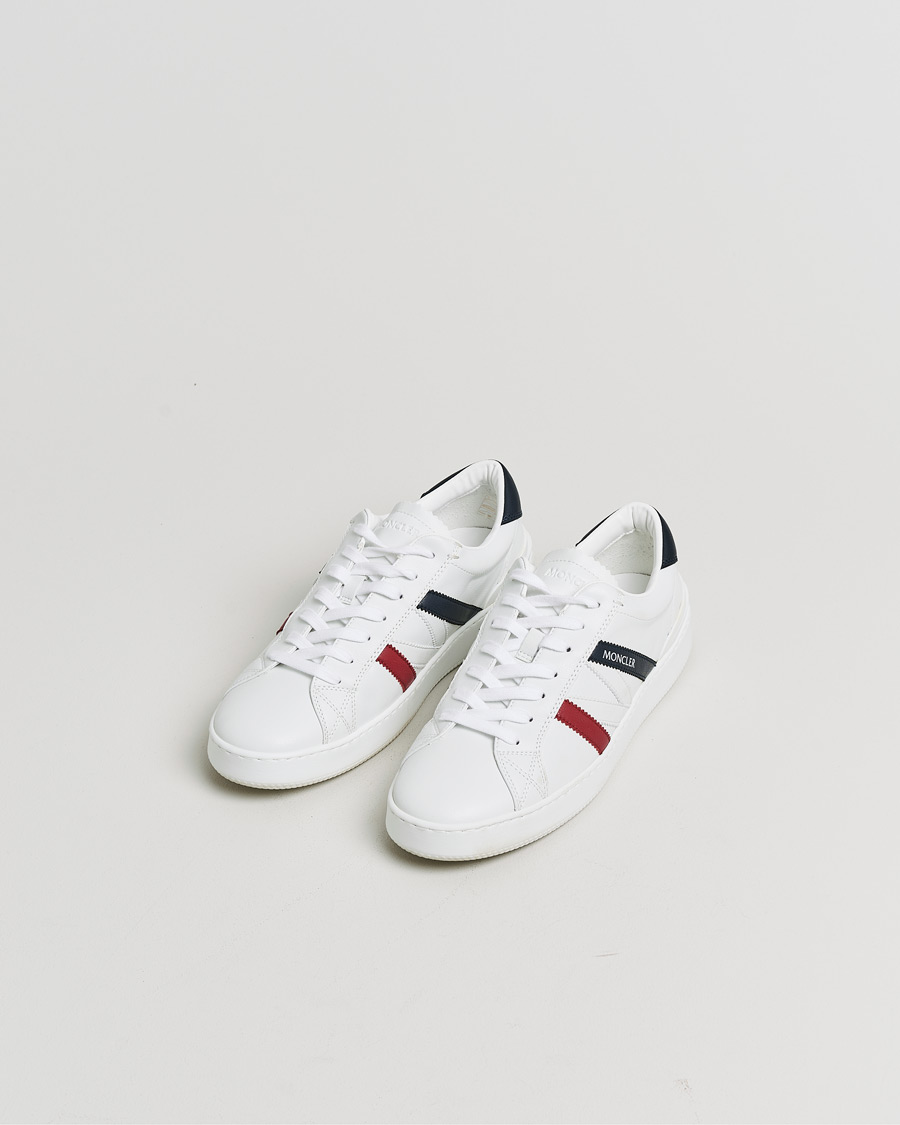 Men | Pre-owned Shoes | Pre-owned | Moncler Monaco Sneakers White 43
