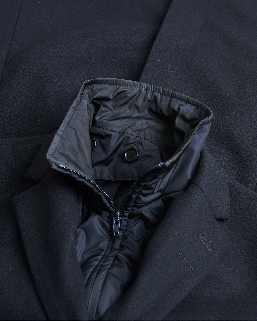 Men | Pre-owned Coats & Jackets | Pre-owned | Tiger of Sweden Netley Wool Coat Navy 48