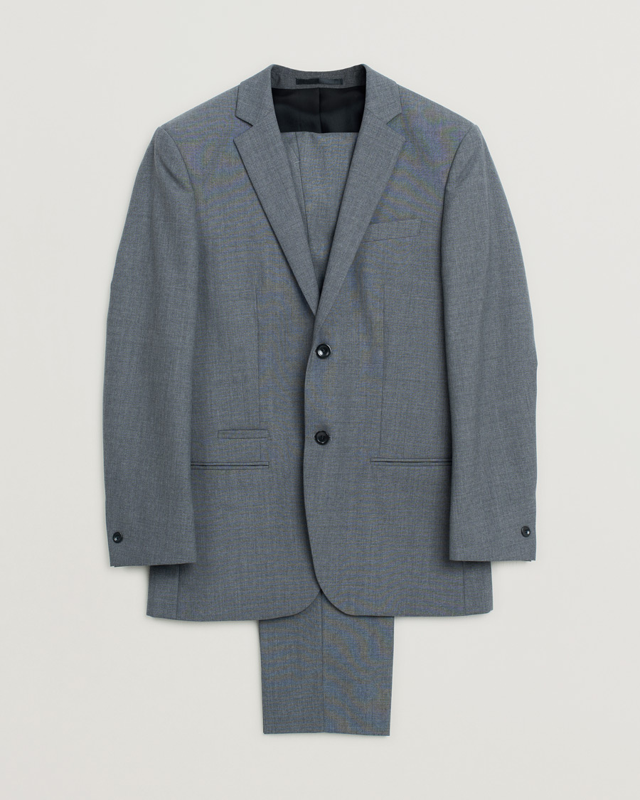 Men | Blazers | Pre-owned | Filippa K Rick/Liam Cool Wool Suit Grey 48