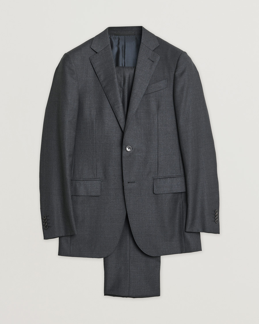 Men | Pre-owned Suits | Pre-owned | Ermenegildo Zegna Wool Suit Grey 44