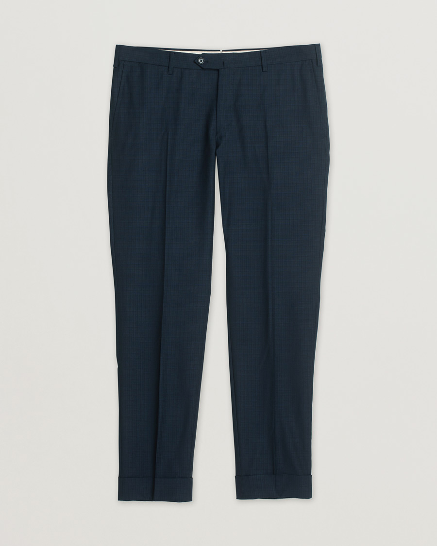 Men | Blazers | Pre-owned | Gaiola Napoli Single Breasted Wool Suit Navy 50