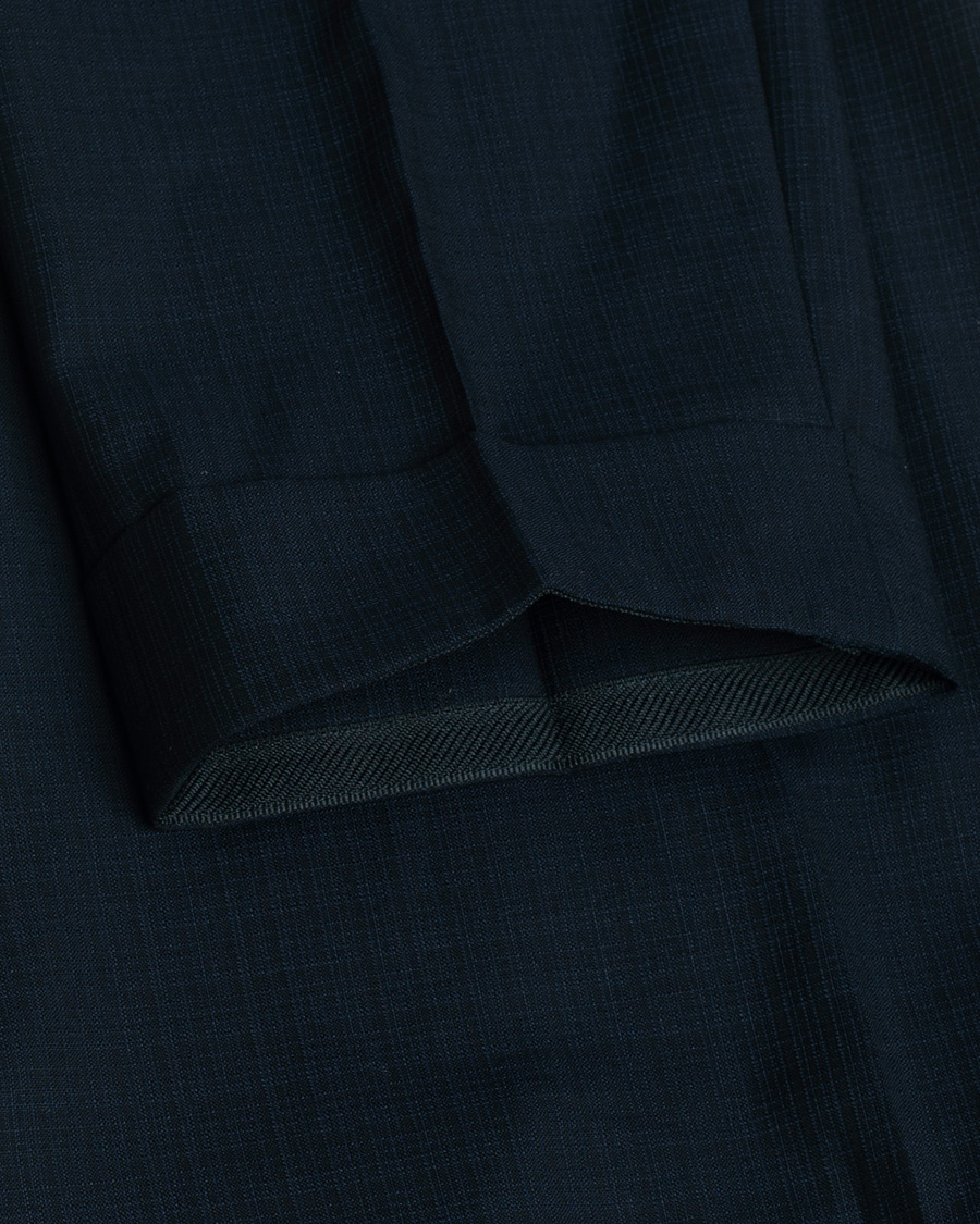 Men | Blazers | Pre-owned | Gaiola Napoli Single Breasted Wool Suit Navy 50